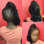Tresse enfants rallonges comprise